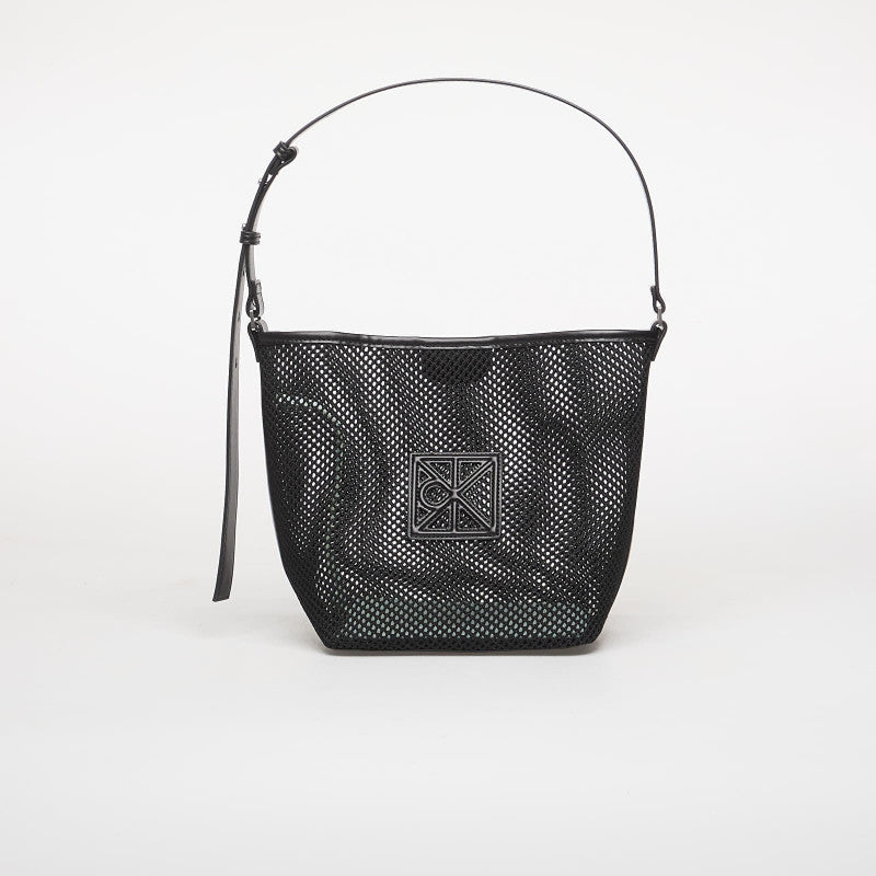 Calvin Klein Emblem Mesh Bucket Black