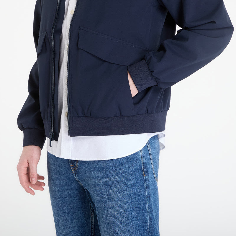 Calvin Klein Ls Soft Tech Bomber Jacket Dark Sapphire