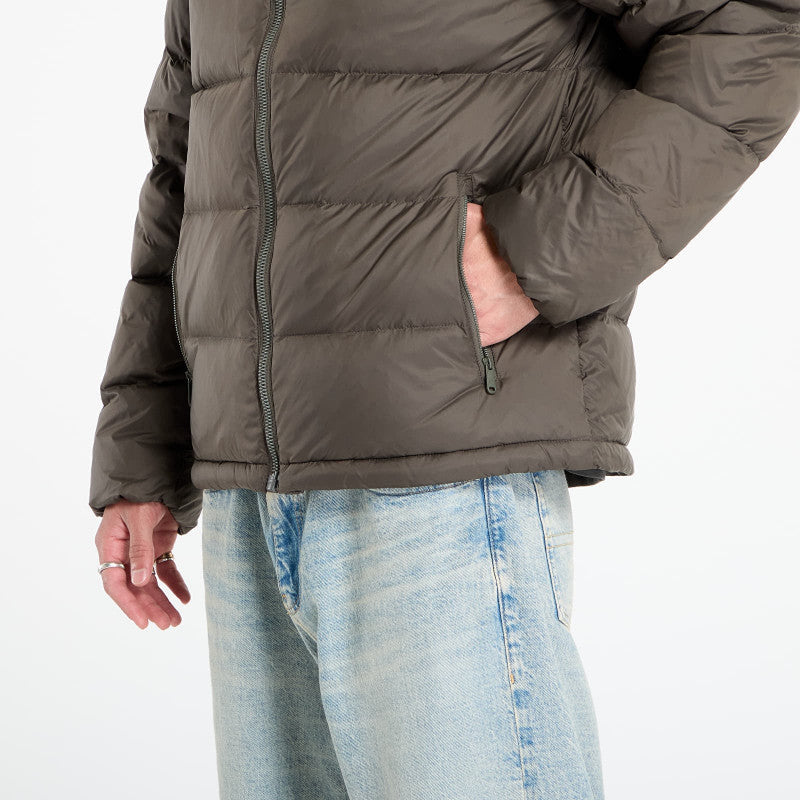 puchowa Calvin Klein Jeans Ls Nylon Zip Off Hooded Jacket Grey
