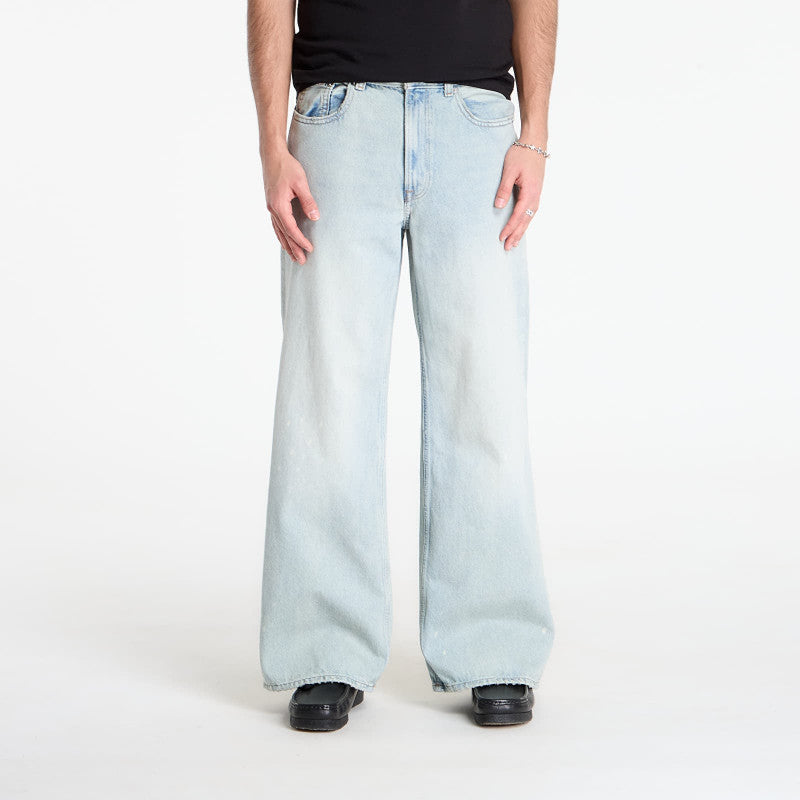 Jeansy Calvin Klein Jeans Wide Leg Babylon Sun Jean Blue