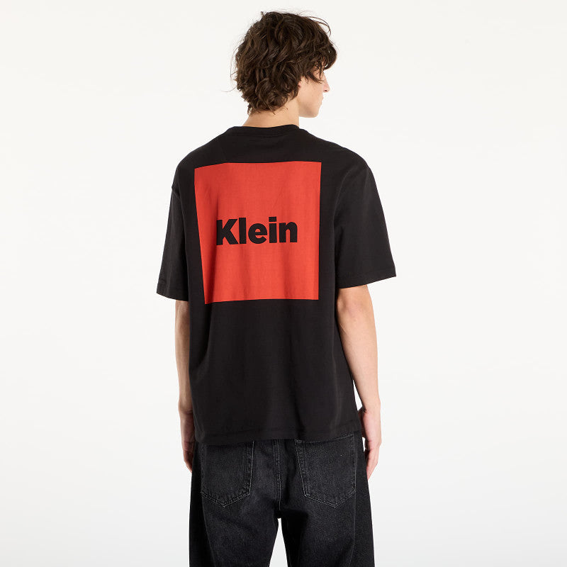 Calvin Klein Jeans Ss 16S Io Calvin Box Graphic Tee Black