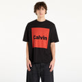 Calvin Klein Jeans Ss 16S Io Calvin Box Graphic Tee Black