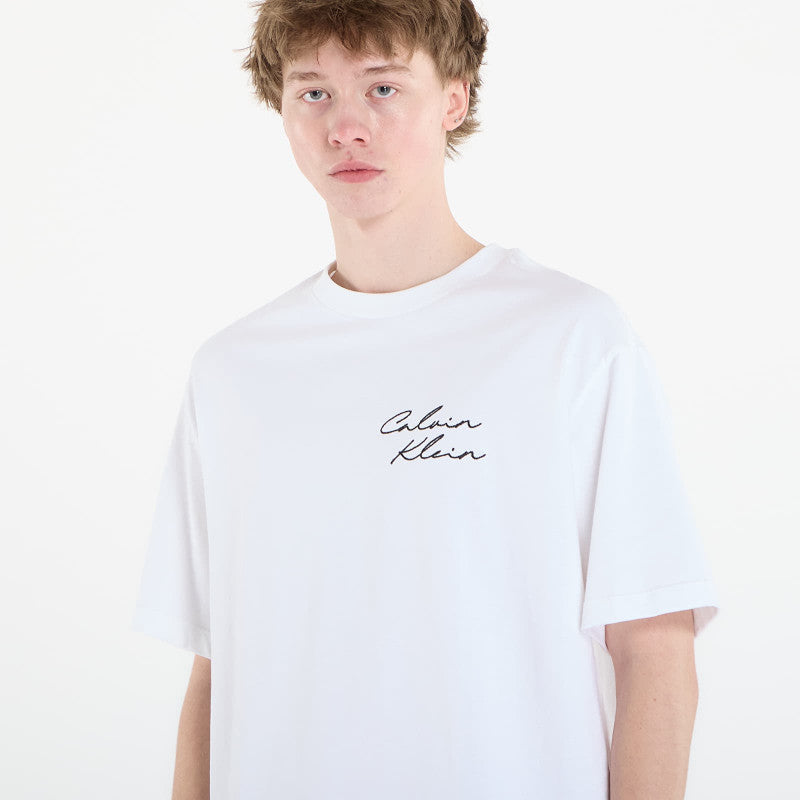 Calvin Klein Jeans 16S April Graphic Se Tee White