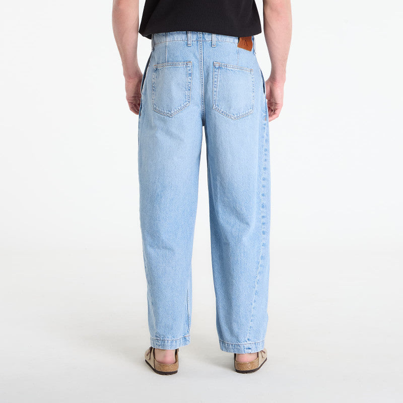 Jeansy Calvin Klein Jeans Barrel Morning Fog Trouser Morning Fog