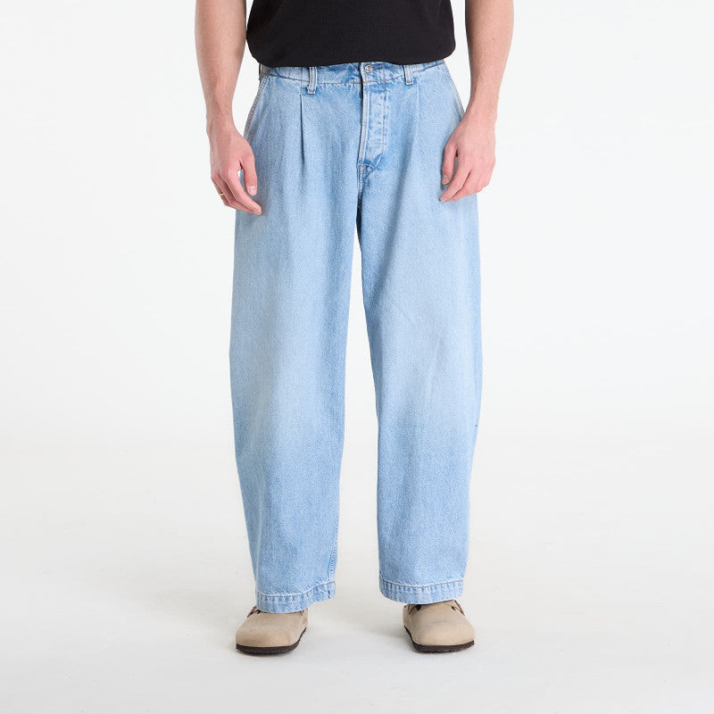 Jeansy Calvin Klein Jeans Barrel Morning Fog Trouser Morning Fog