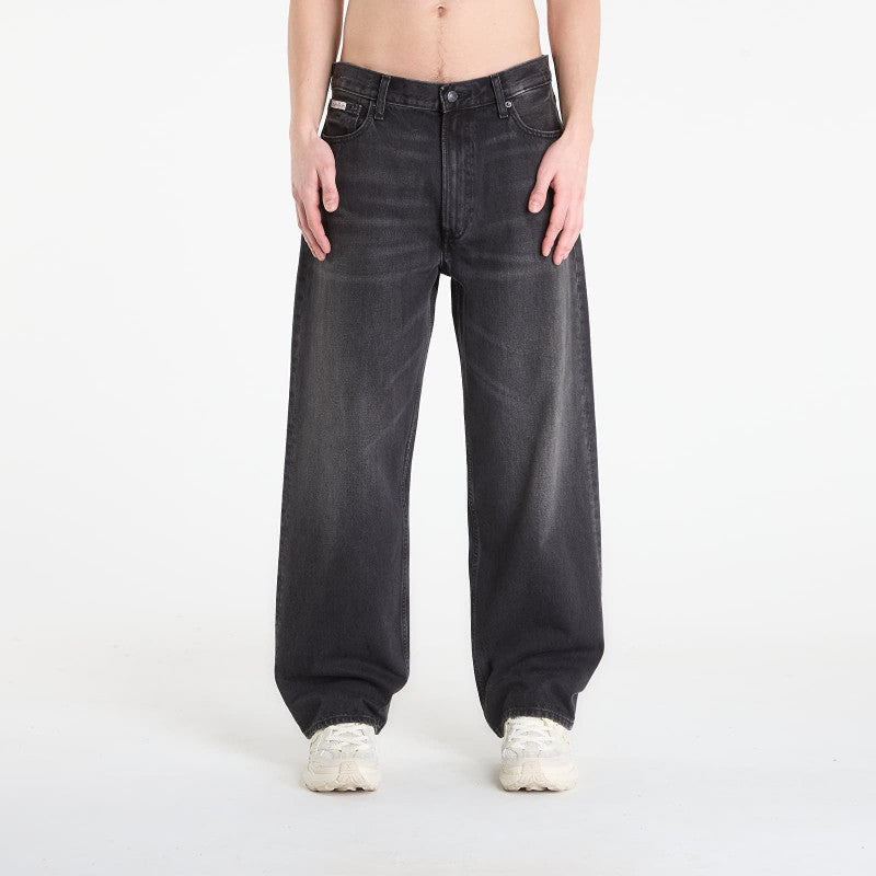Jeansy Calvin Klein Jeans Baggy Avery Black Stone Jeans Blue