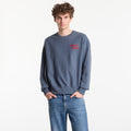 Calvin Klein Jeans Ls Premium Terry Graphic Crewneck Dark Slate