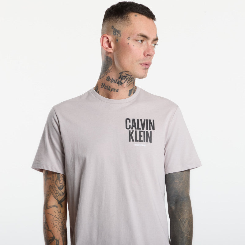 Calvin Klein Jeans Ss 30s Eu Block Font Grey