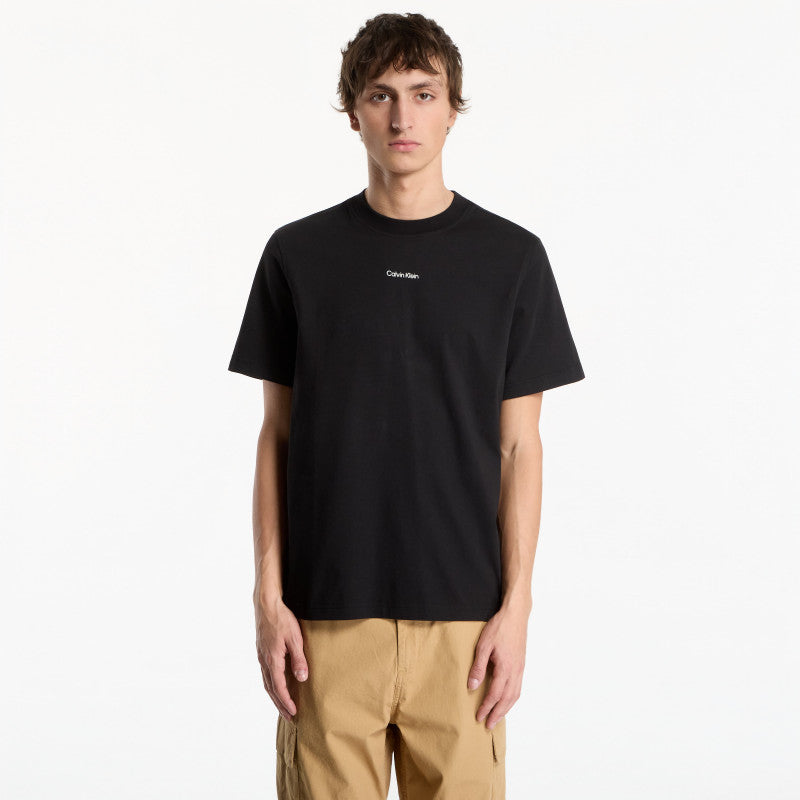 Calvin Klein Jeans Ss Easy 20s Retro Ca Black