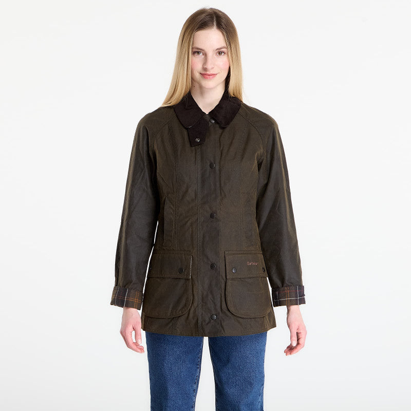 Barbour Classic Beadnell Wax Jacket Olive