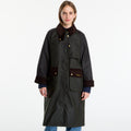 Barbour Checked Kirklees Wax Jacket Fern/ Classic/ Shadow Classic
