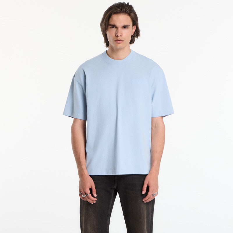 AllSaints Odyssey Ss Crew Graphic T-Shirt Salton Blue