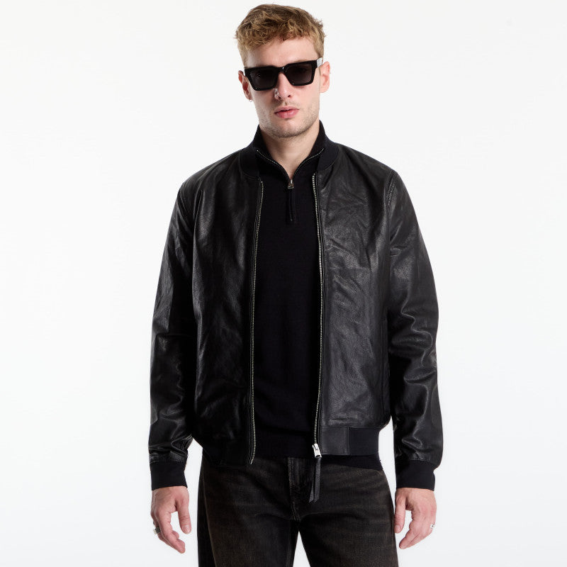 AllSaints Morten Bomber Black