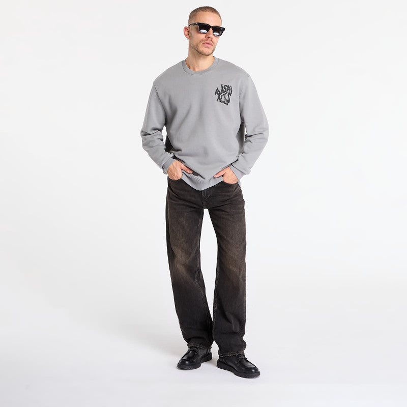 AllSaints Orlando Crew March Grey