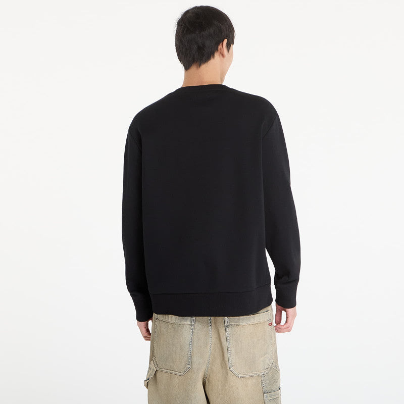 FRED PERRY Box Graphic Sweatshirt Black/ Anchorgrey