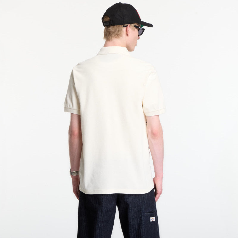 Fred Perry Fred Perry Graphic Polo Shirt Ecru