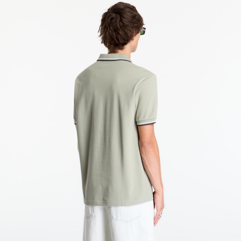 FRED PERRY Twin Tipped Fred Perry Shirt Seagrass