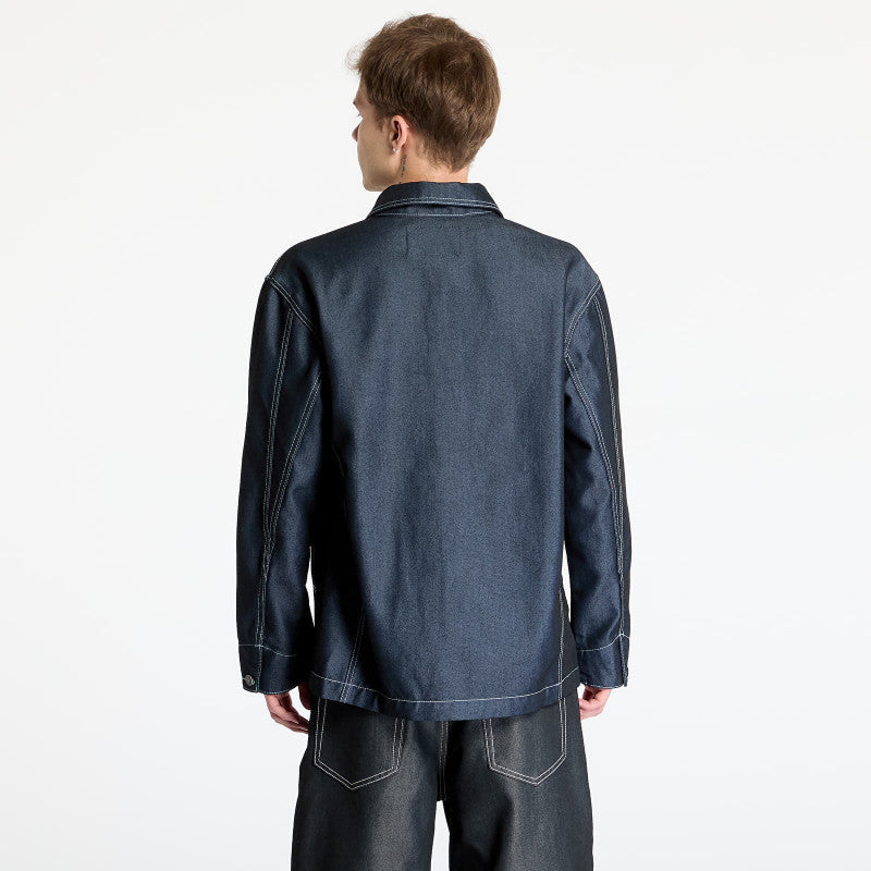 Guess Originals Metallic Chore Jacket Go Metallic Blue