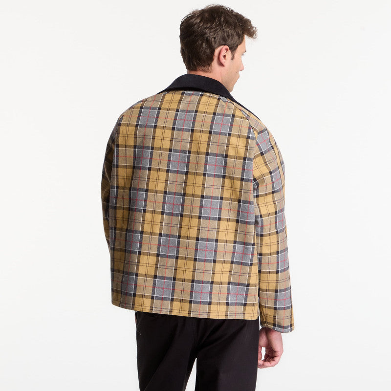 Barbour Oversized Reversible Transporter Jacket Navy