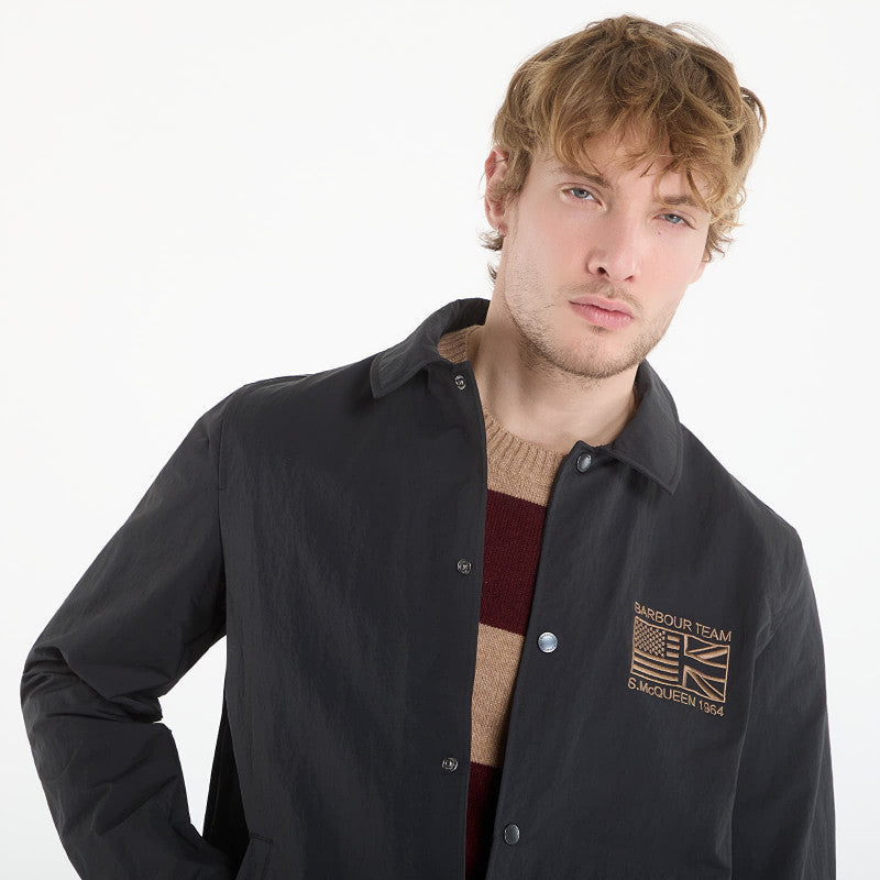 Barbour International Coach Casual Jacket Black