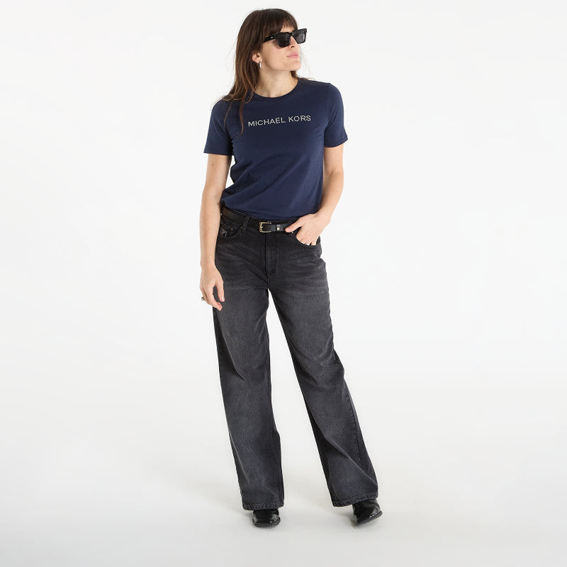 Michael Kors Mk Stud Classic Tee Midnight Blue