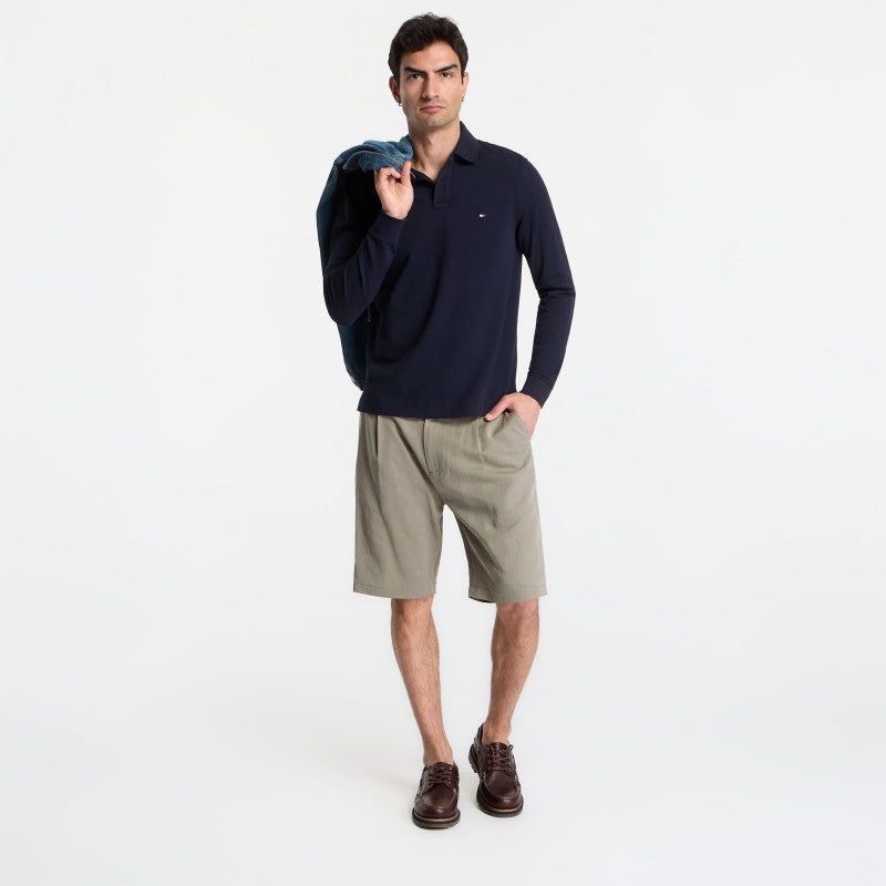 Tommy Hilfiger 1985 Regular Ls Polo Tee Desert Sky