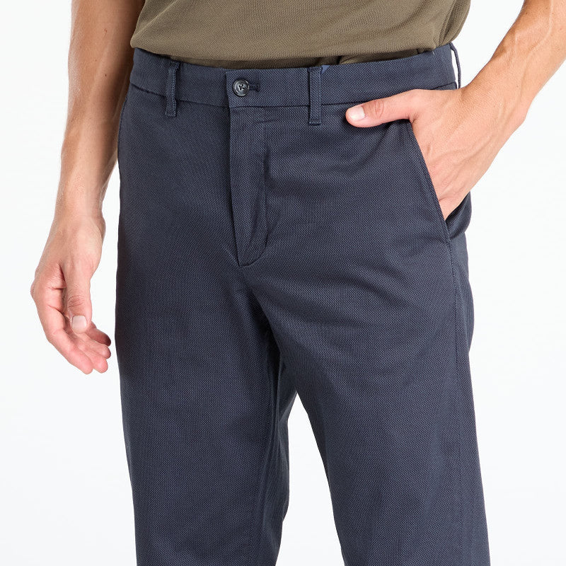 Tommy Hilfiger Denton Printed Structure Chino Navy