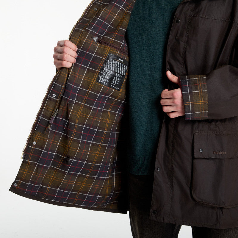 Barbour Classic Durham Wax Jacket Olive