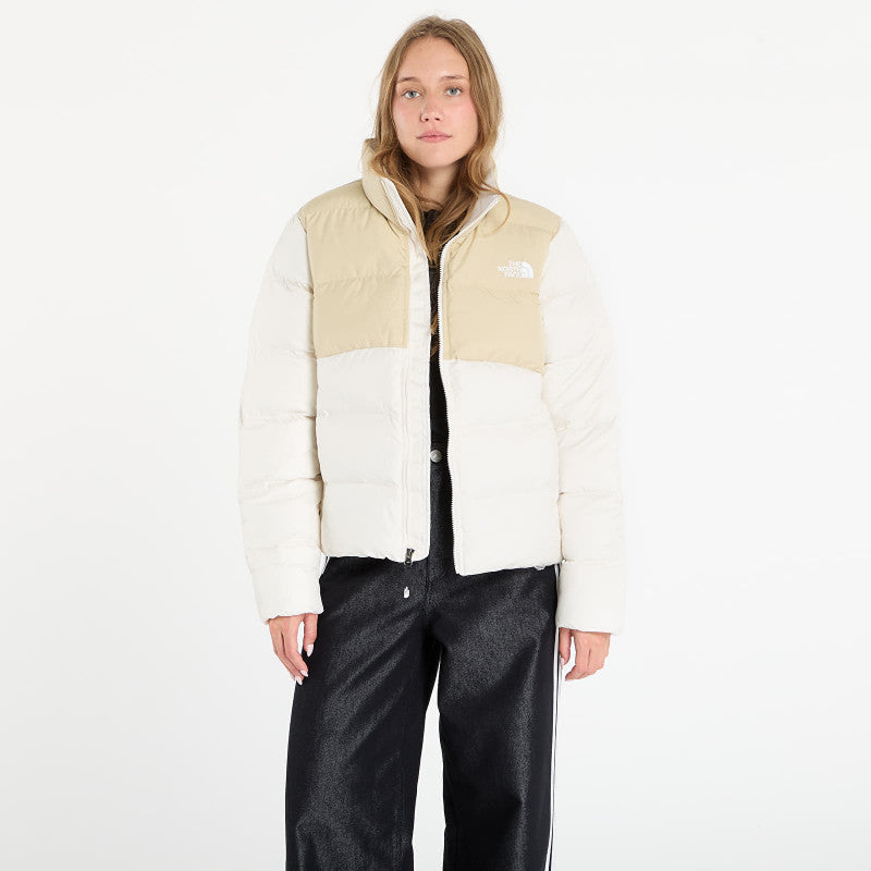 puchowa The North Face Wmns Saikuru Jacket Gravel/ White Dune