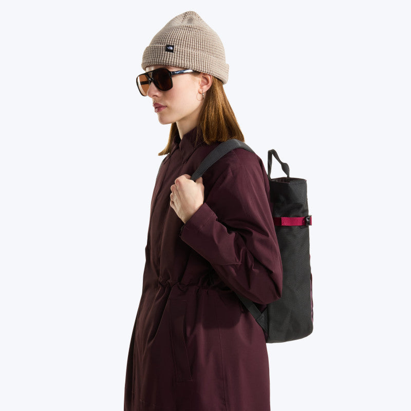 The North Face Base Camp Tote Pack Deep Burgundy/TNF Black