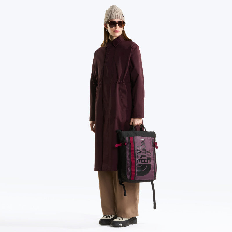 The North Face Base Camp Tote Pack Deep Burgundy/TNF Black