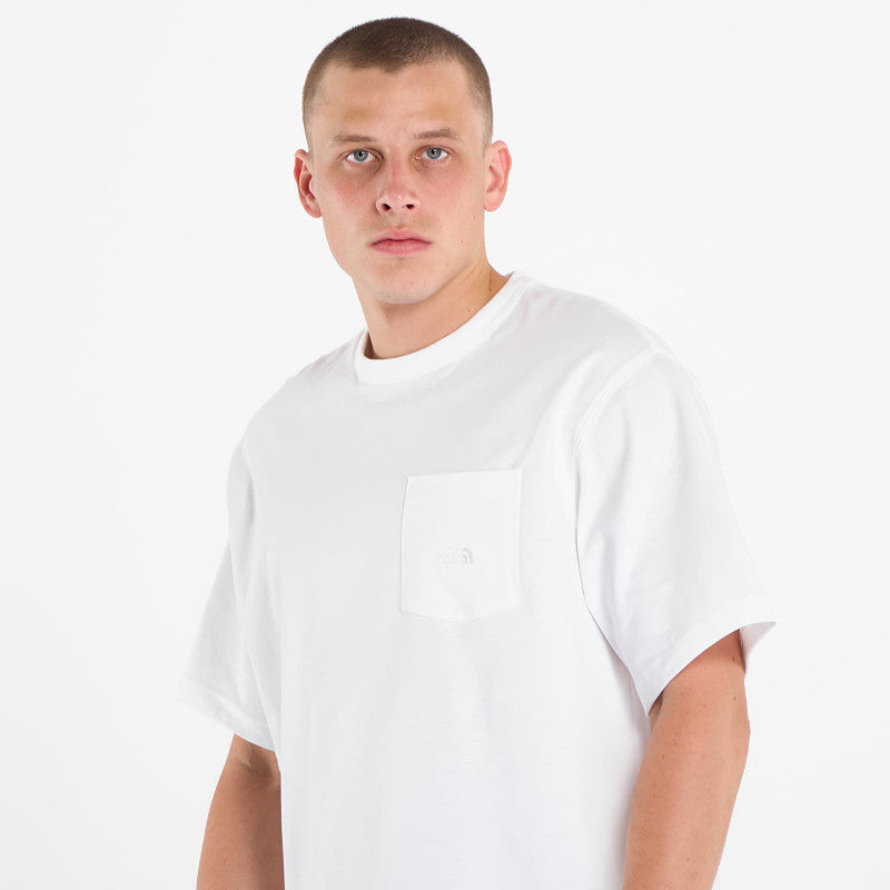 The North Face M Dome Relaxed Ss Pocket Tee TNF White