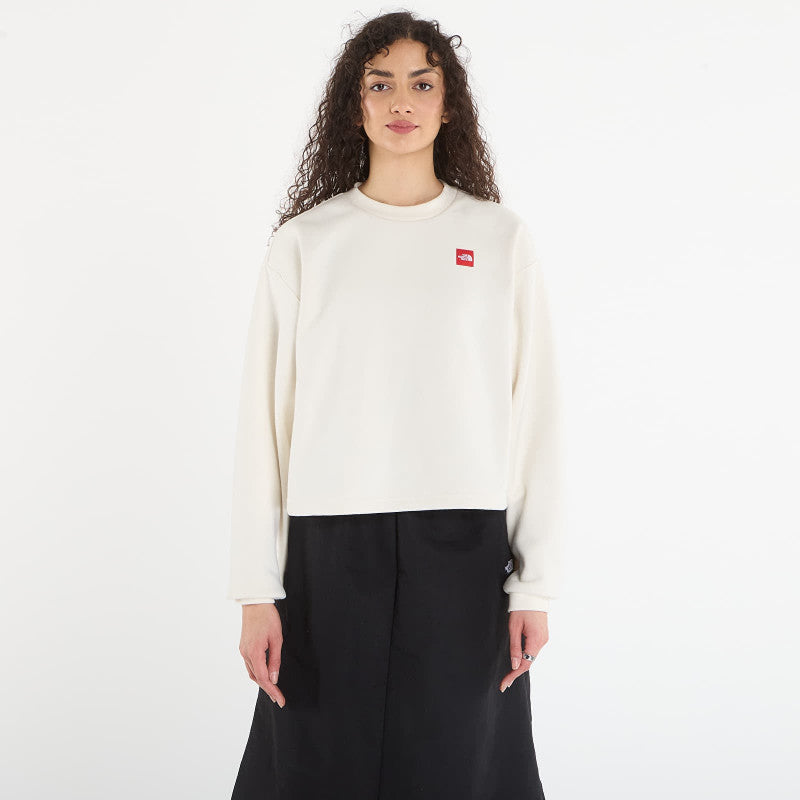 The North Face Redbox Crew White Dune