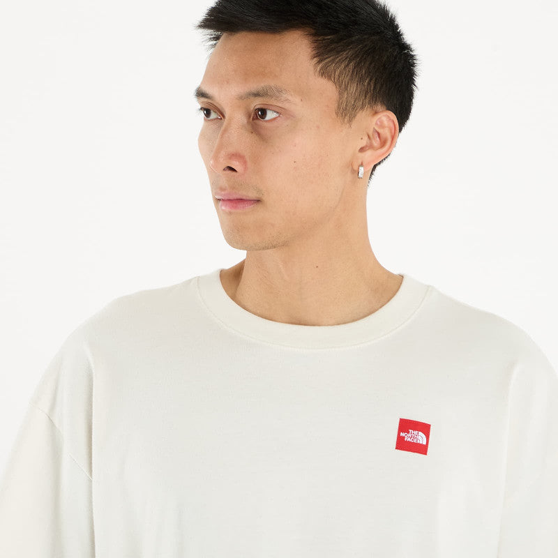 The North Face M Redbox S/S Tee White Dune