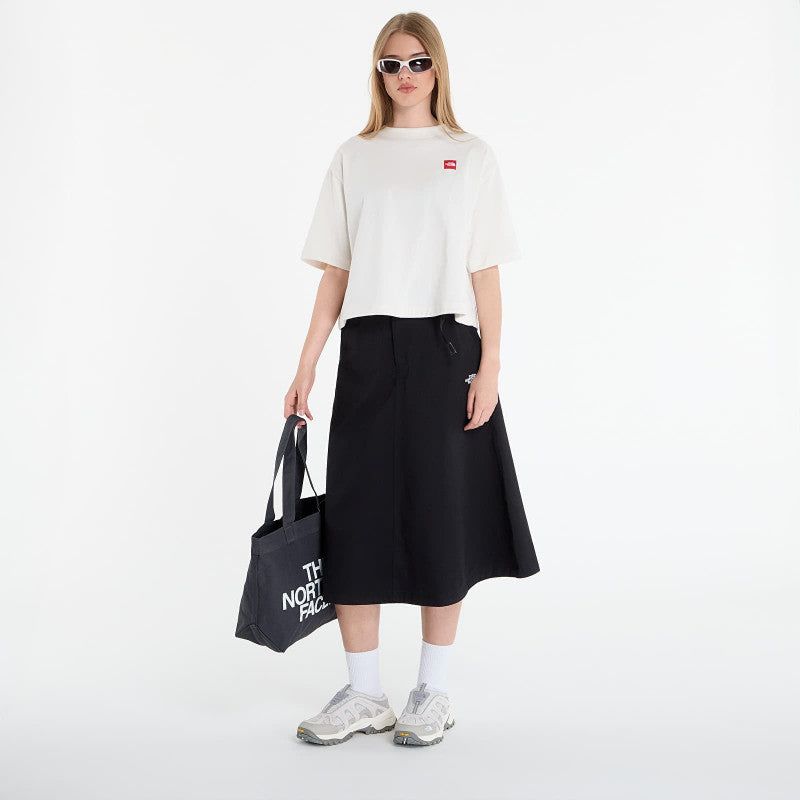 The North Face Redbox S/S Boxy Tee White Dune