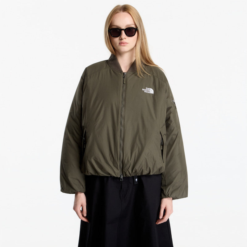 The North Face Choqa Bomber Jacket New Taupe Green