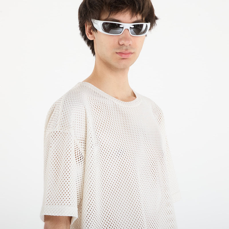The North Face Redbox Mesh T-Shirt White Dune