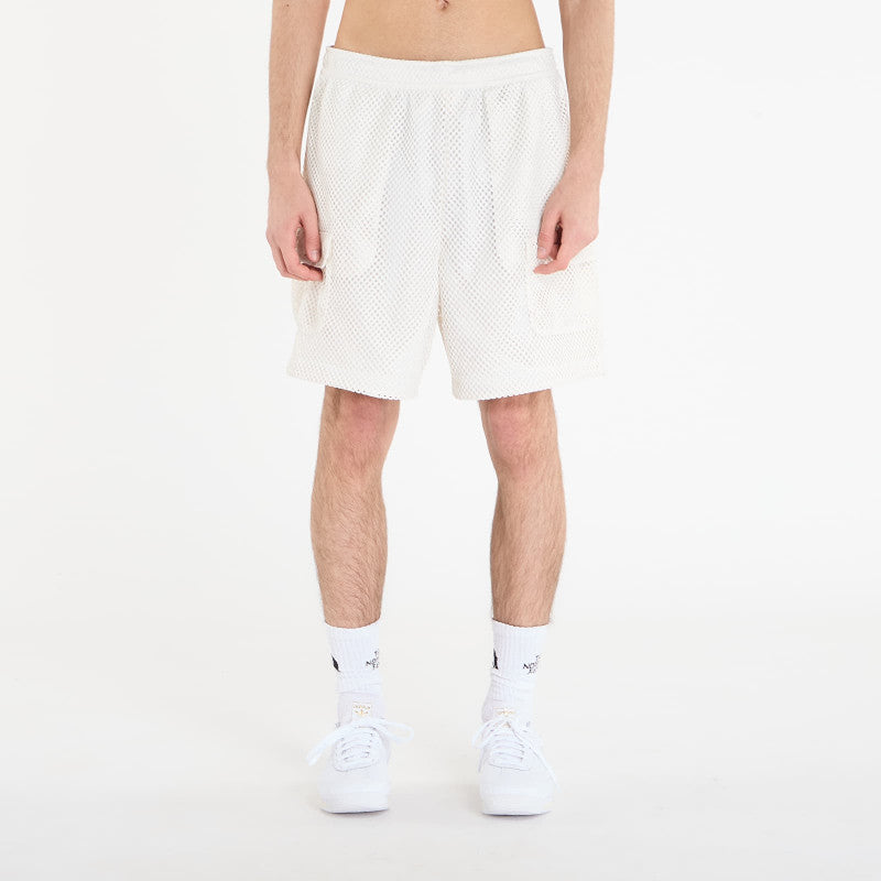 The North Face Redbox Mesh Utility Short White Dune