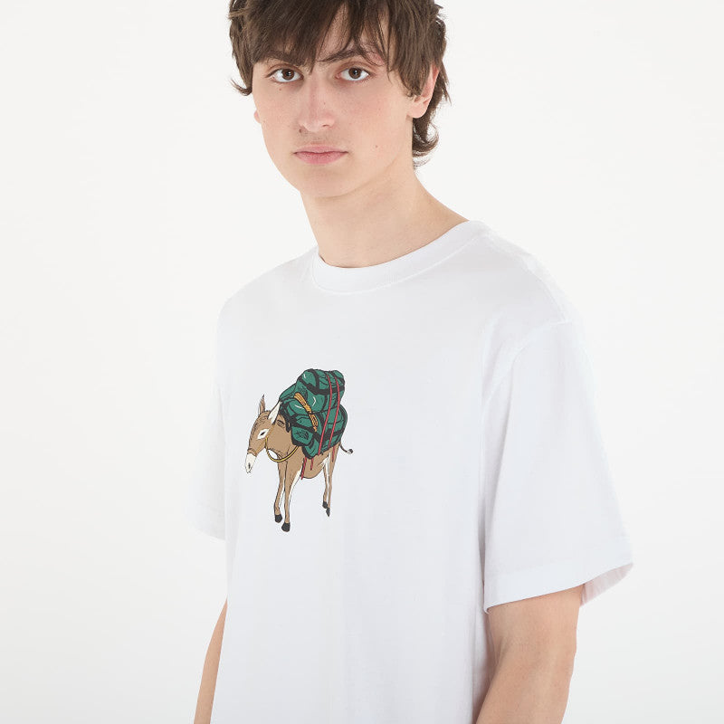 The North Face M Donkey Taxi Relaxed Short Sleeve Tee Graphic TNF White