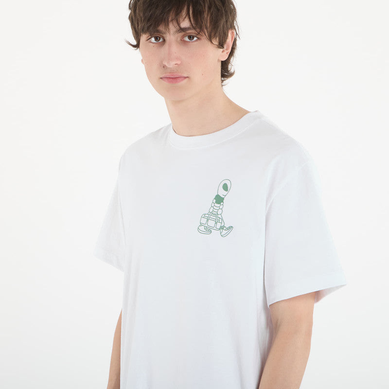 The North Face M Alien Relaxed Short Sleeve Tee Graphic TNF White