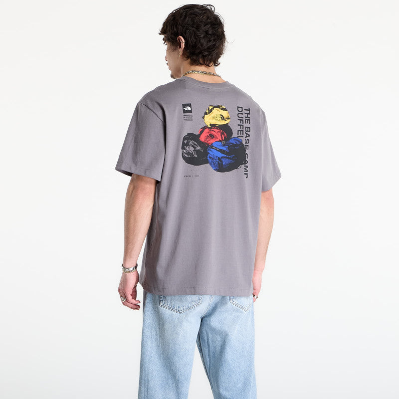 The North Face Bcd Celebration Relaxed Short Sleeve Tee-Graphic Smoked Pearl