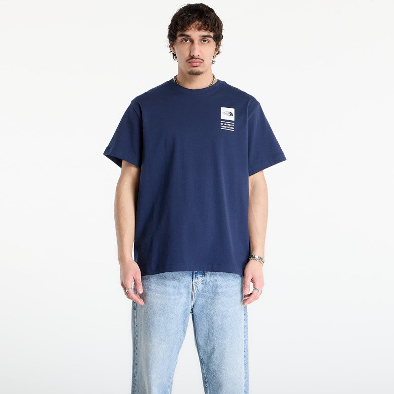 The North Face TNF Celebration Relaxed Short Sleeve Tee-Graphic Summit Navy