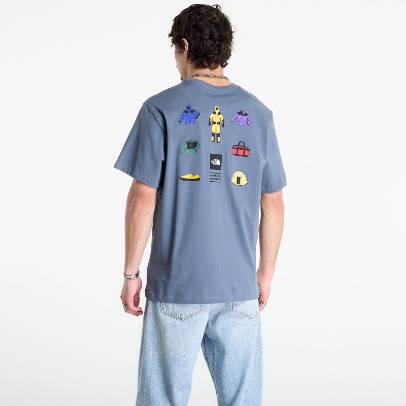 The North Face Icon Celebration Regular Short Sleeve Tee-Graphic Granite Grey