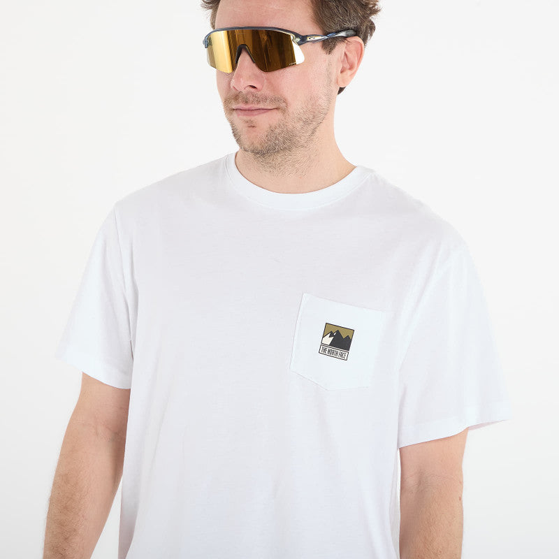 The North Face Mountain Logo Relaxed Short Sleeve Tee-Graphic TNF White