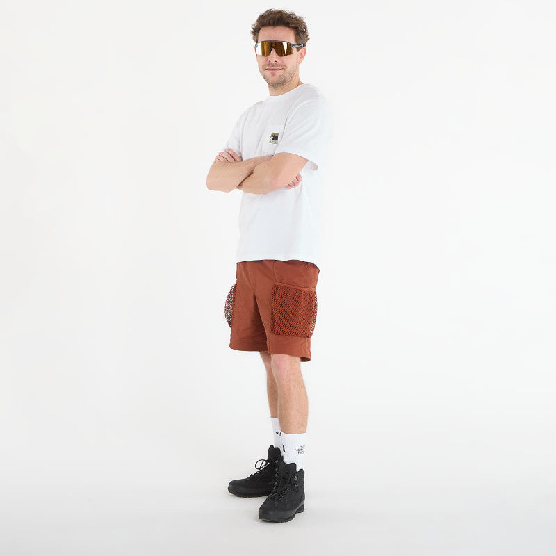 The North Face Mountain Logo Relaxed Short Sleeve Tee-Graphic TNF White