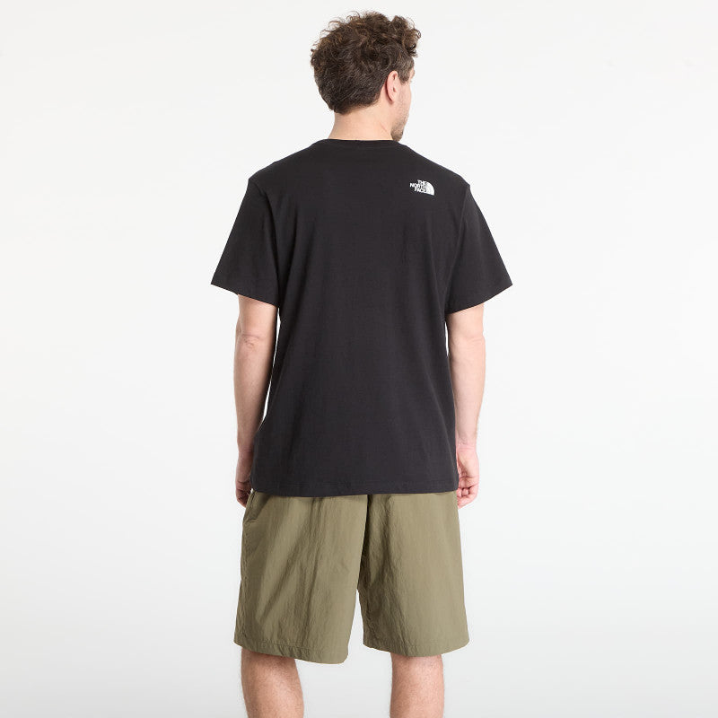 The North Face Mountain Logo Relaxed Short Sleeve Tee-Graphic TNF Black