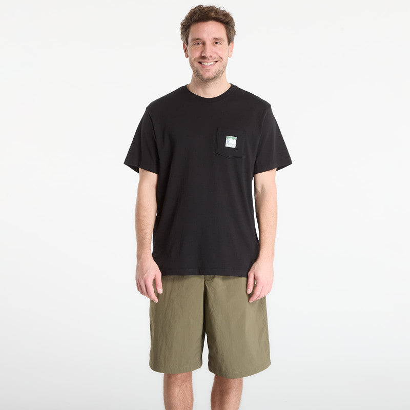 The North Face Mountain Logo Relaxed Short Sleeve Tee-Graphic TNF Black