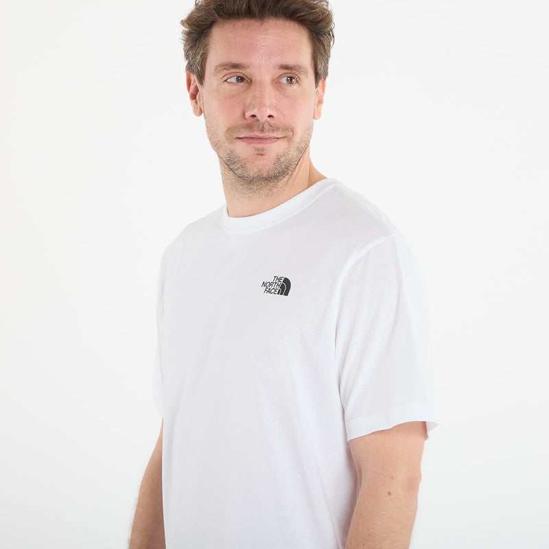 The North Face Mountain Sketch Regular Short Sleeve Tee-Graphic TNF White