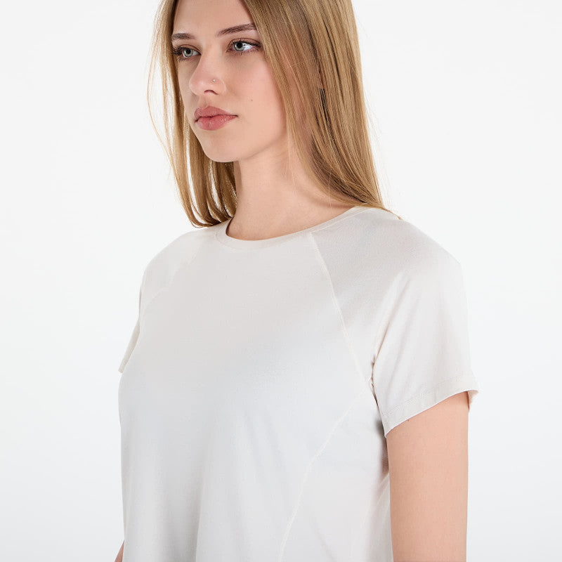 The North Face Jaida Ss Tee White Dune Light Heather