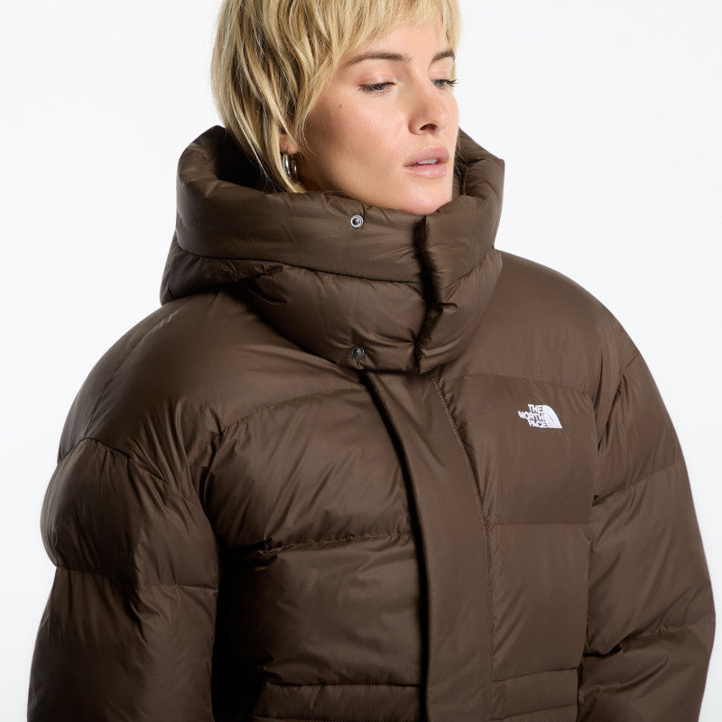puchowa The North Face Puffer Oversized Jacket Dark Chestnut